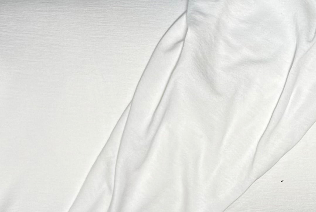 Fabric by the Yard - Jersey - White