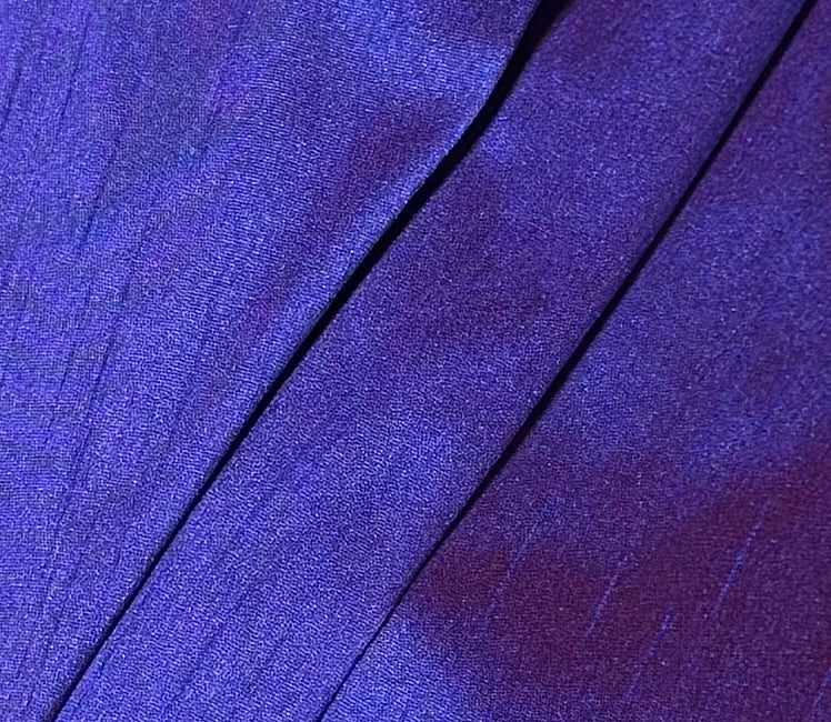 Fabric by the Yard - Faux Silk Dupioni - Purple