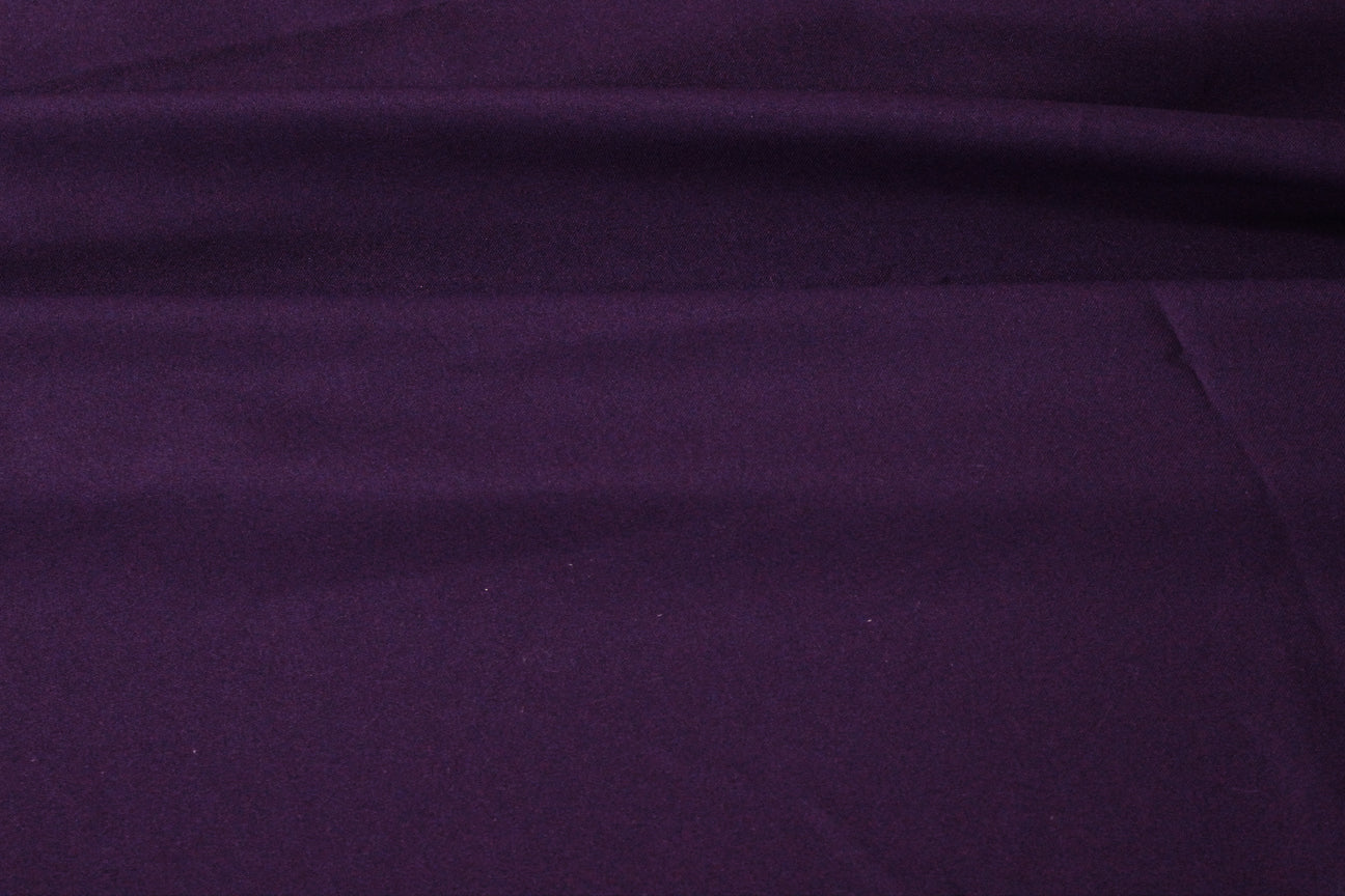 Fabric by the Yard - Polyester Poplin - Plum
