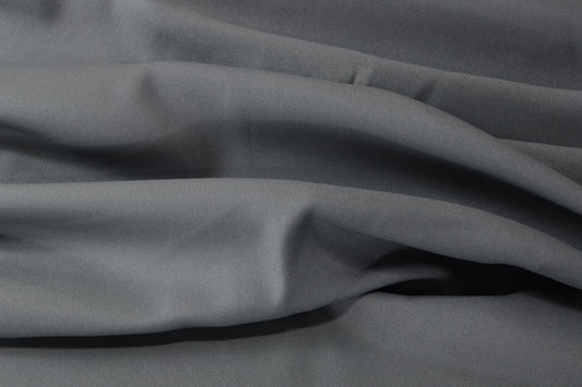 Fabric by the Yard - Polyester Poplin - Grey