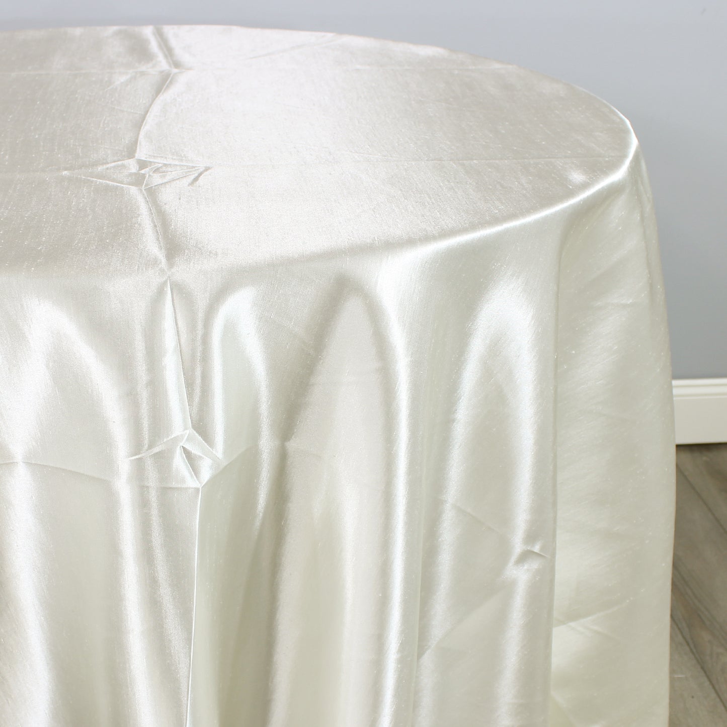Fabric by the Yard - Shantung Satin - Ivory