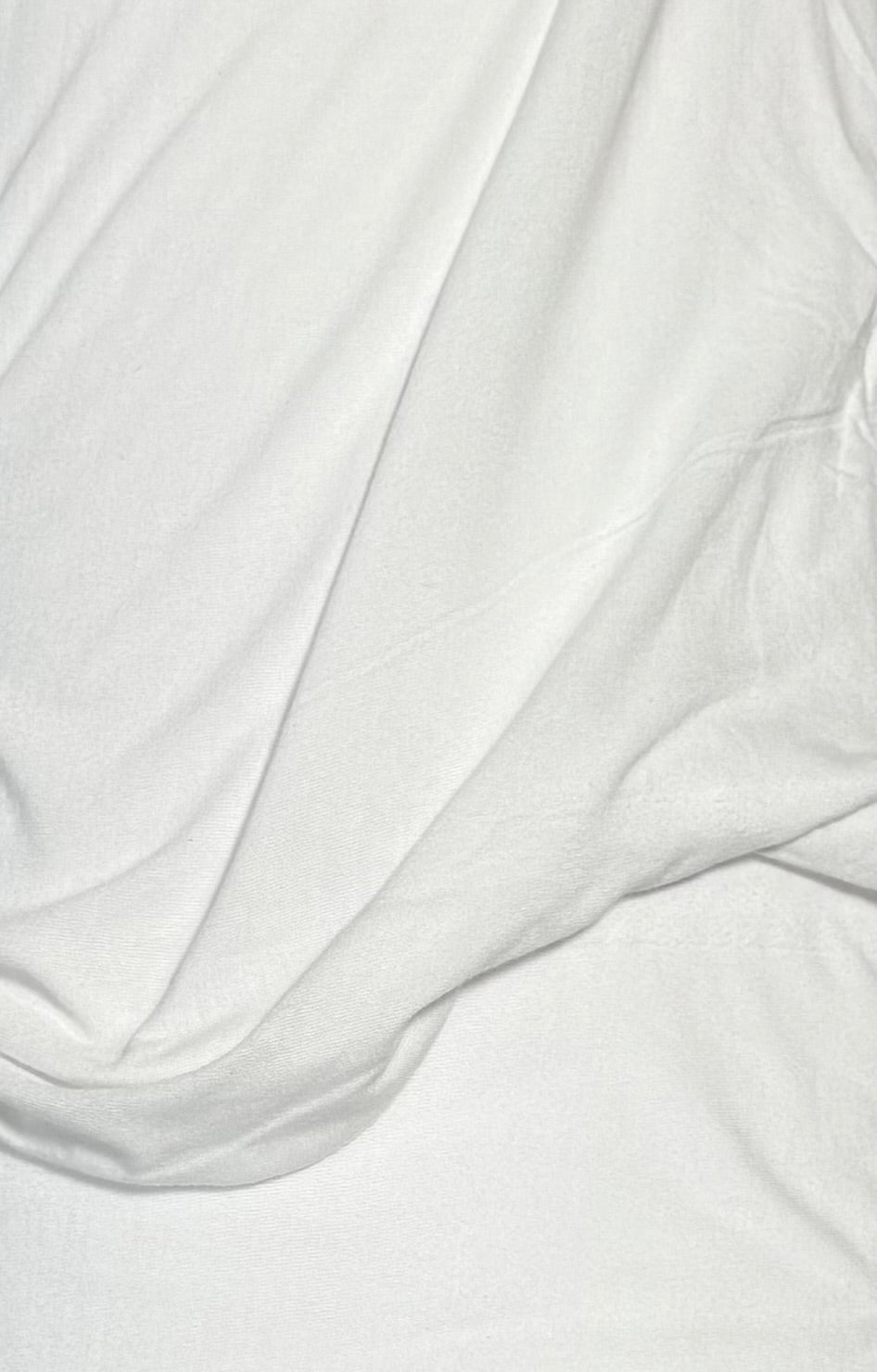 Fabric by the Yard - Jersey - White