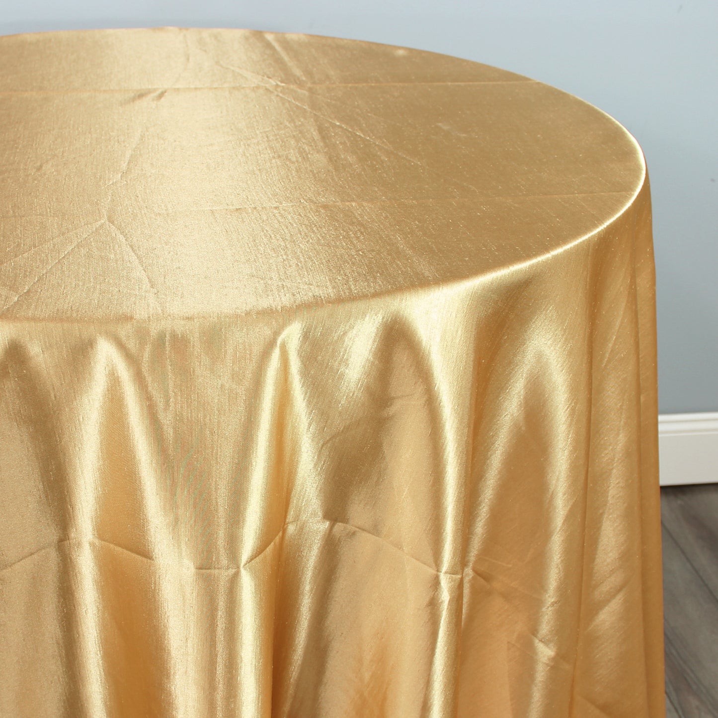 Fabric by the Yard - Shantung Satin - Gold