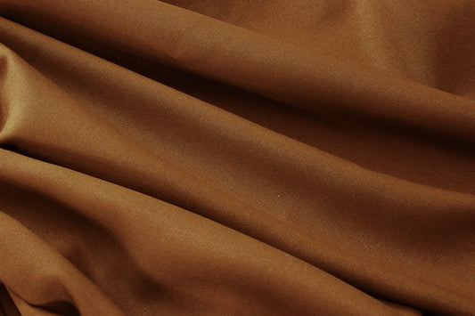 Fabric by the Yard - Polyester Poplin - Mocha