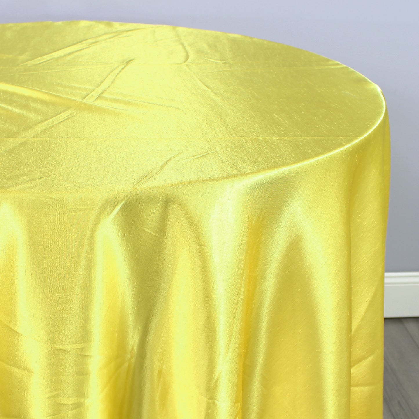 Fabric by the Yard - Shantung Satin - Yellow