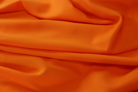 Fabric by the Yard - Polyester Poplin - Orange
