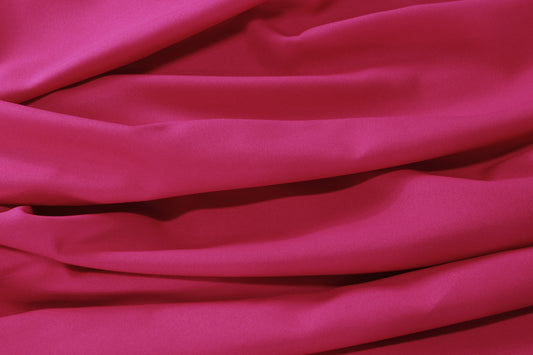 Fabric by the Yard - Polyester Poplin - Fuchsia