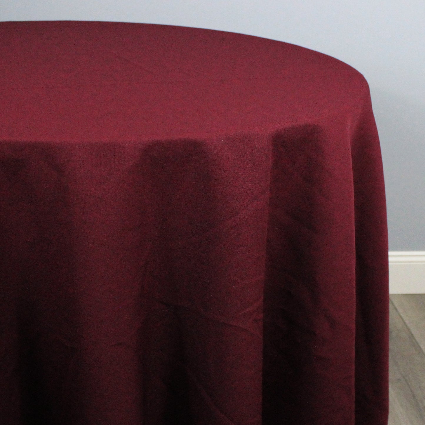 Fabric by the Yard - Polyester Poplin - Burgundy