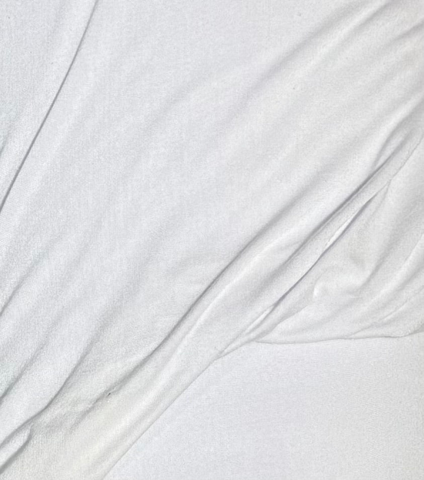 Fabric by the Yard - Jersey - White