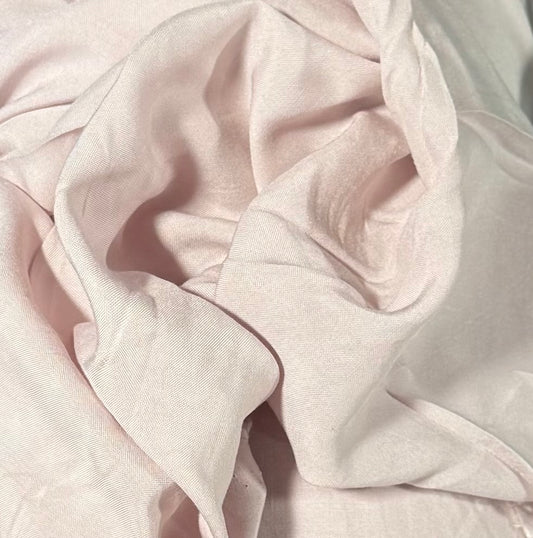 Fabric by the Yard - Rayon Challis - Blush