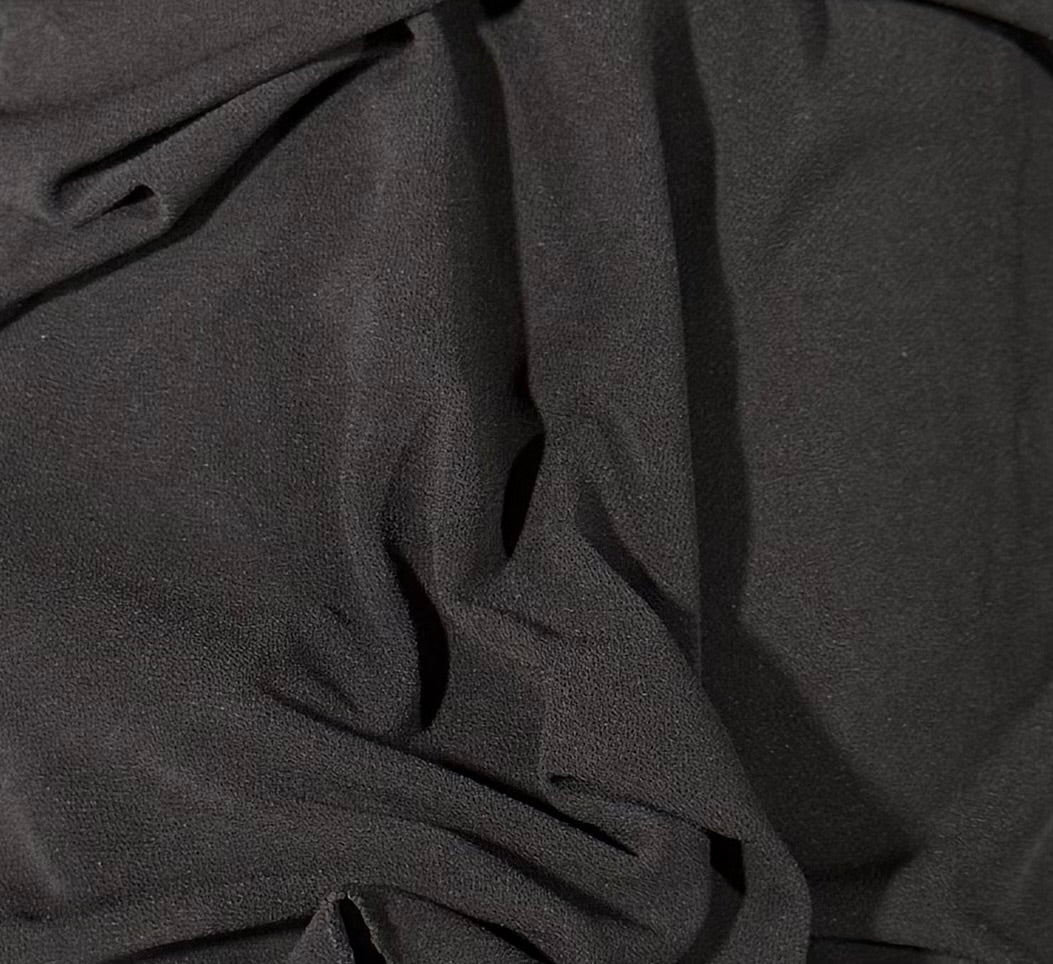Fabric by the Yard - Crepe Knit - Black