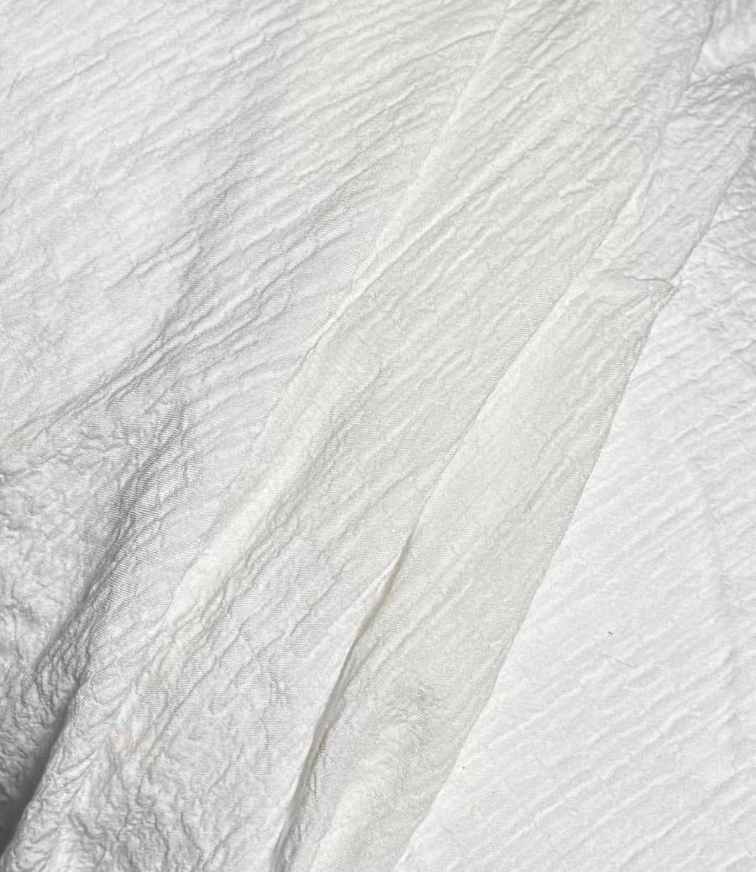 Fabric by the Yard - Seersucker - White