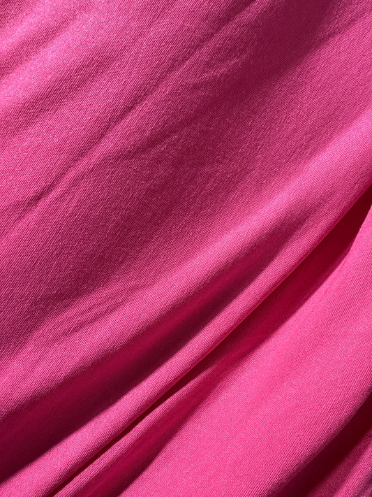 Fabric by the Yard - Poly Spandex Jersey - Fuchsia