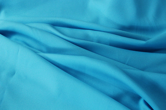 Fabric by the Yard - Polyester Poplin - Turquoise