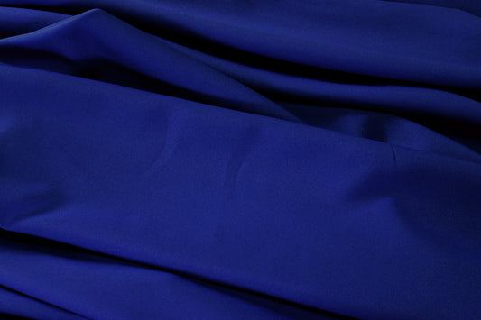 Fabric by the Yard - Polyester Poplin - Royal Blue