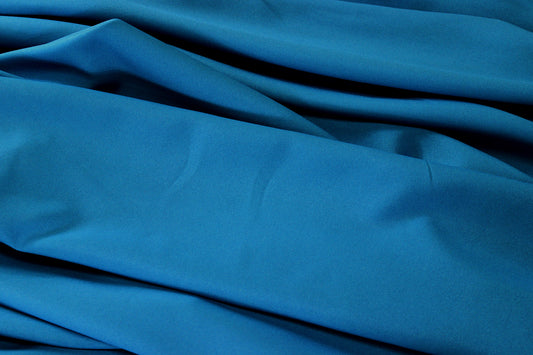Fabric by the Yard - Polyester Poplin - Chinese Aqua