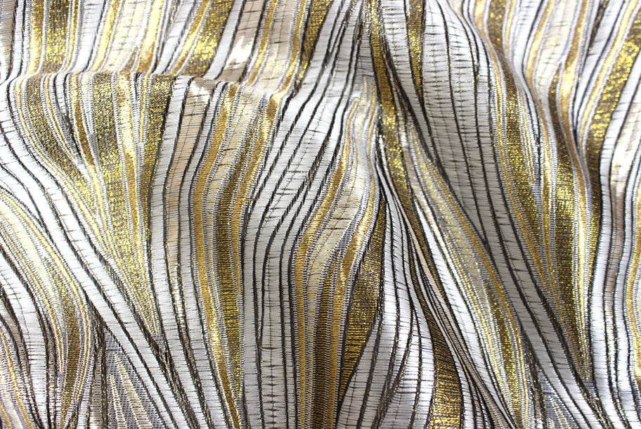Fabric by the Yard - Allure - Gold