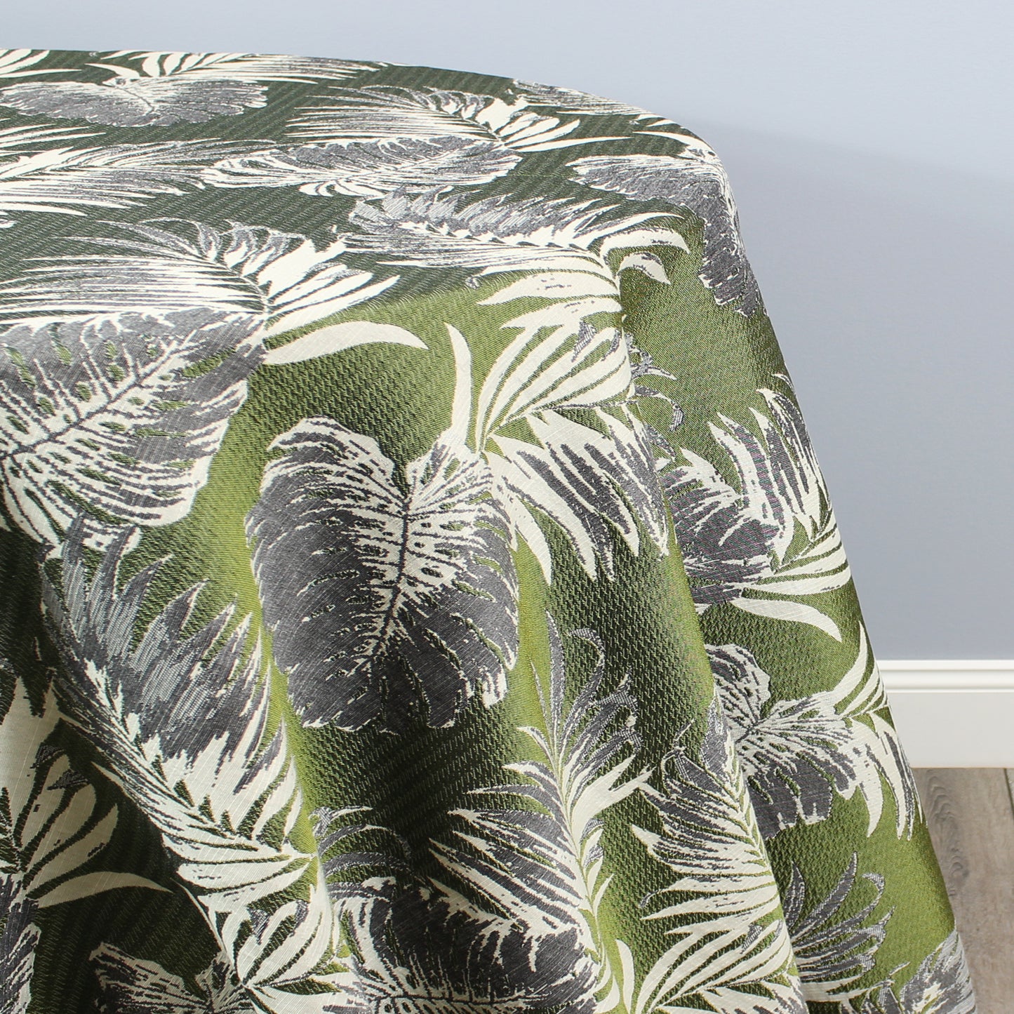 Fabric by the Yard - Bali - Teal / Lime