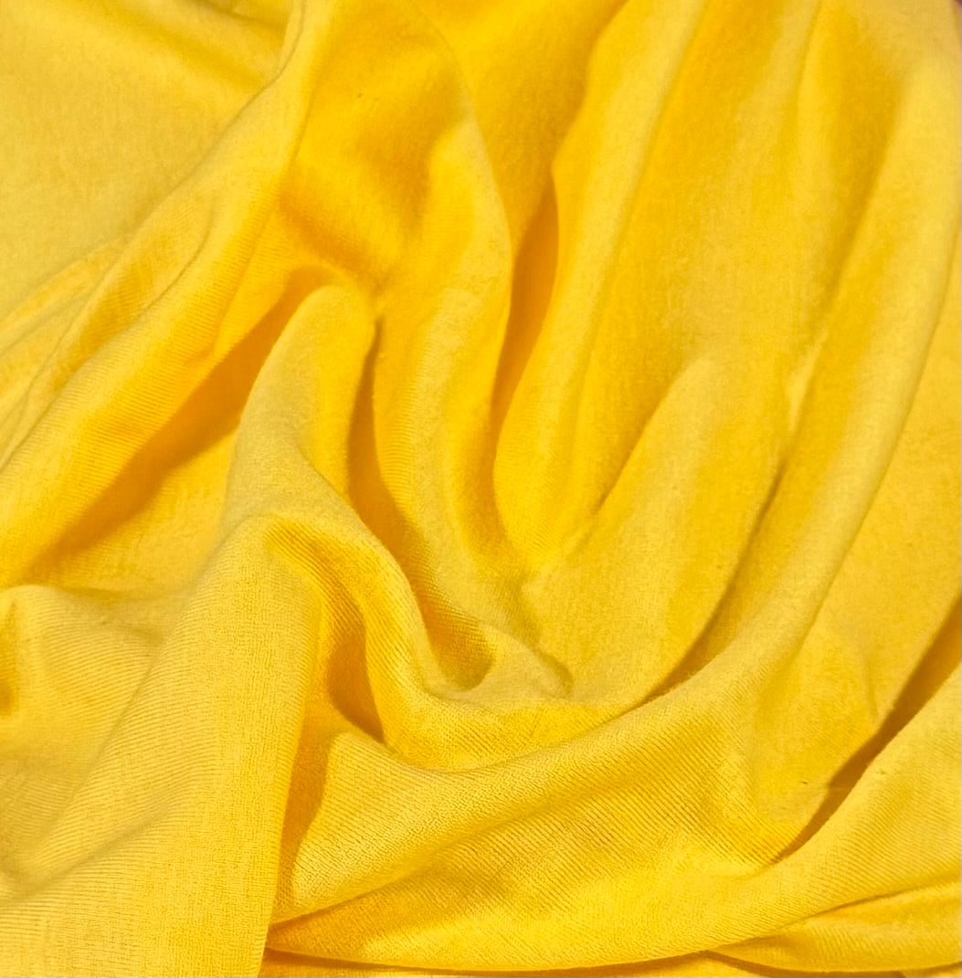 Fabric by the Yard - Interlock - Yellow