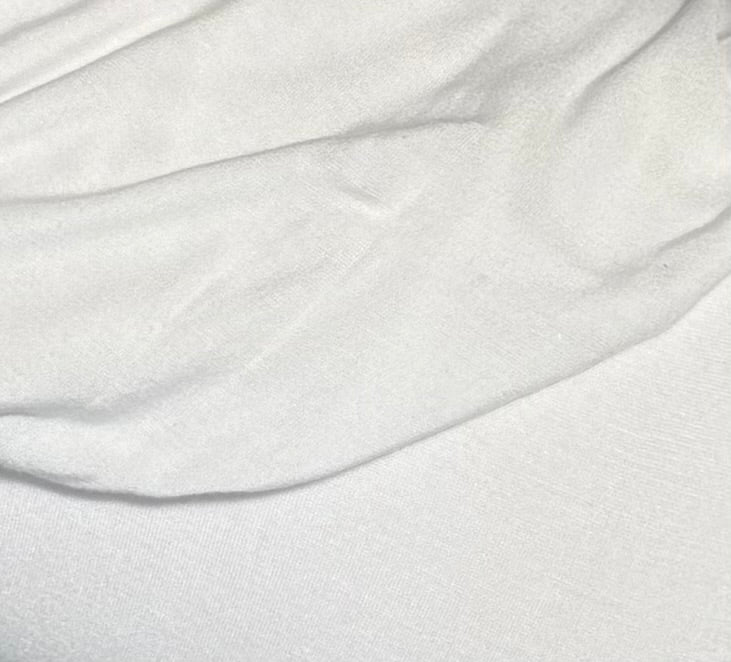 Fabric by the Yard - Jersey - White