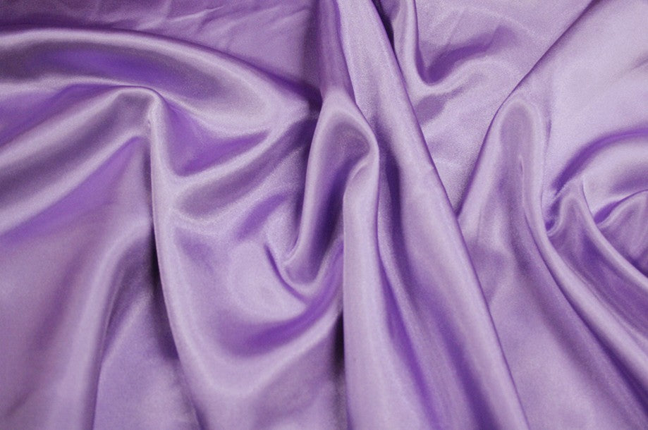 Fabric by the Yard - Charmeuse Satin - Lavender