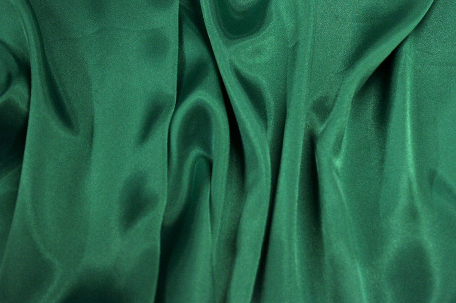 Fabric by the Yard - Charmeuse Satin - Jade