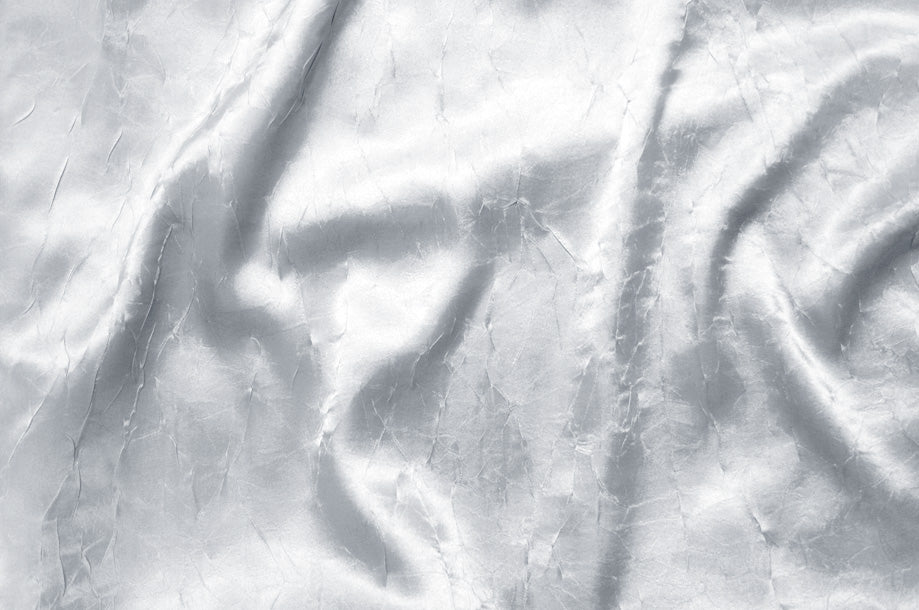 Fabric by the Yard - Crushed Bichon - White