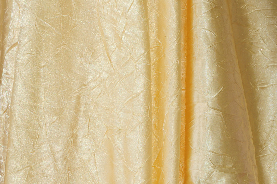 Fabric by the Yard - Crushed Bichon - Banana