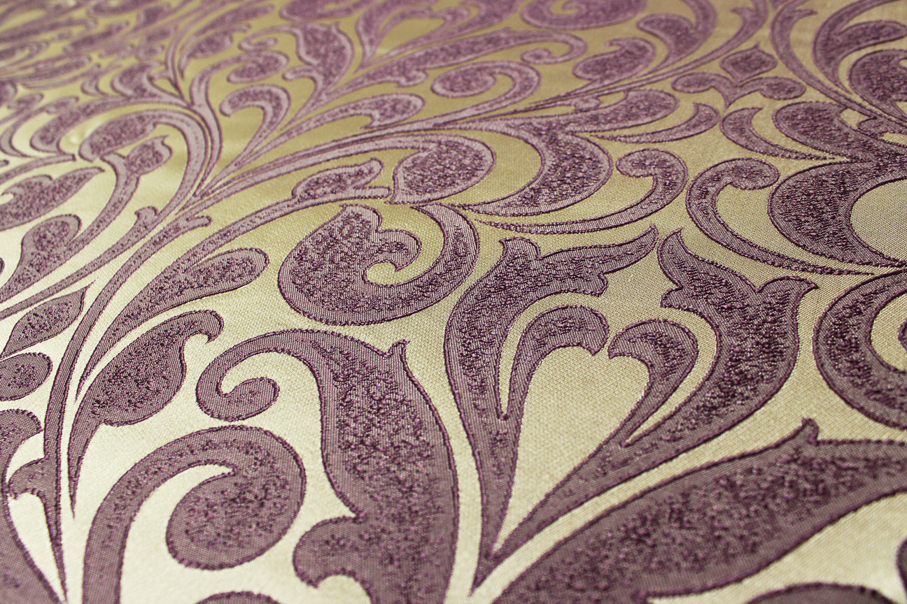 Fabric by the Yard - Delta Damask - Purple