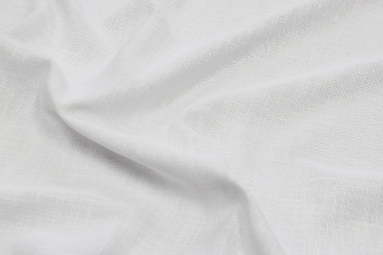 Fabric by the Yard - Dublin Linen - White