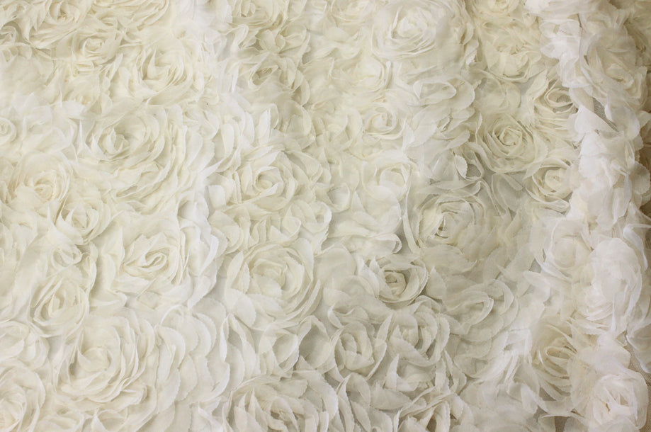 Fabric by the Yard - Efflorescent - Ivory