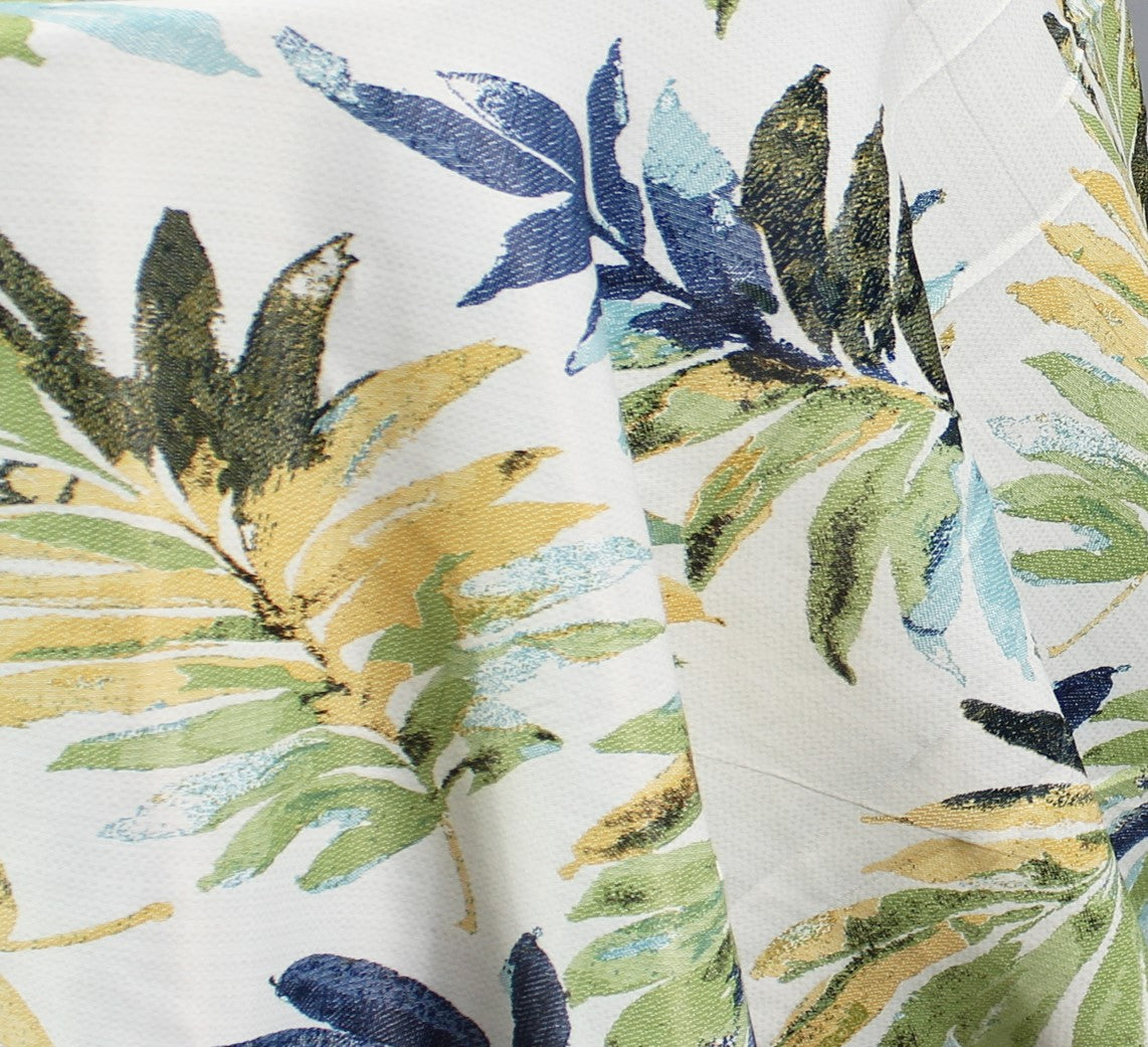 Fabric by the Yard - Fiji - White