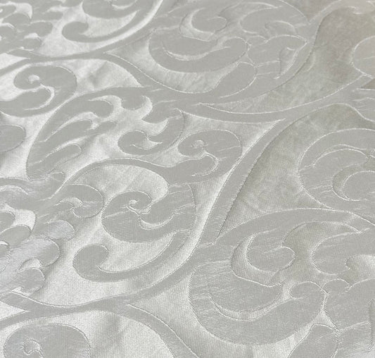 Fabric by the Yard - Victorian Damask - Ivory