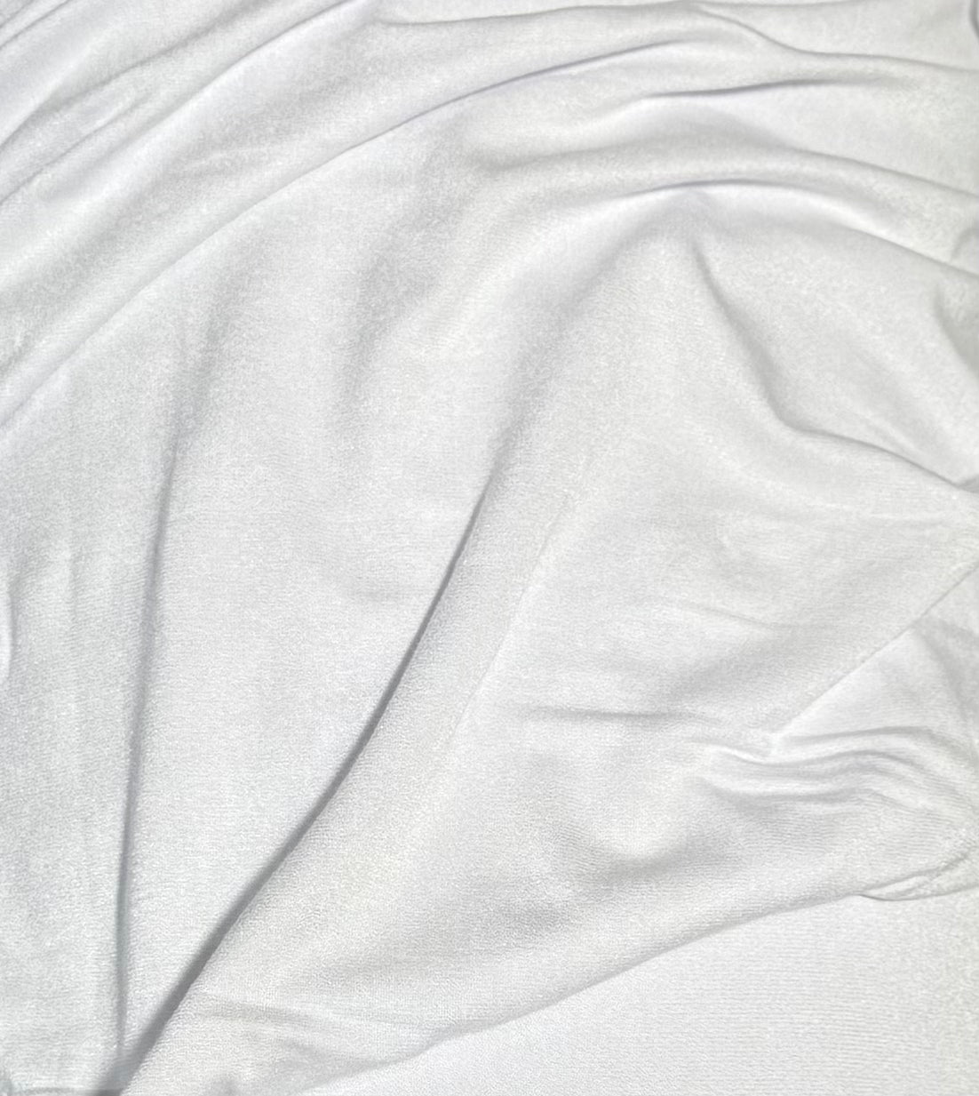 Fabric by the Yard - Jersey - White