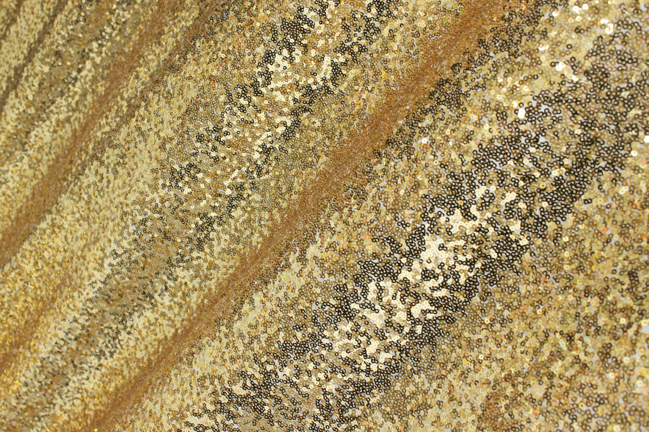 Fabric by the Yard - Glitz Sequins - Creative Gold