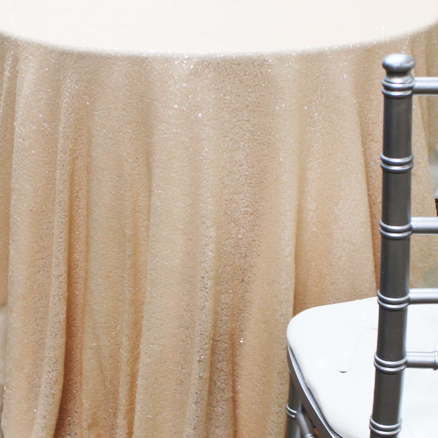 Fabric by the Yard - Glitz Sequins - Ivory