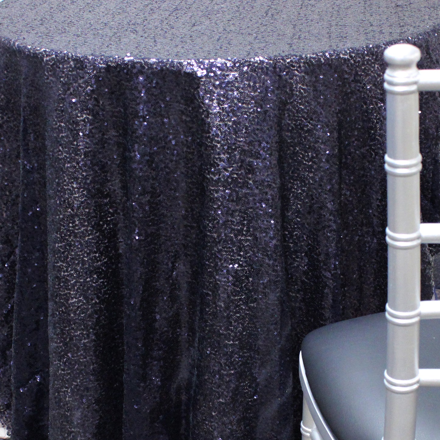 Fabric by the Yard - Glitz Sequins - Navy
