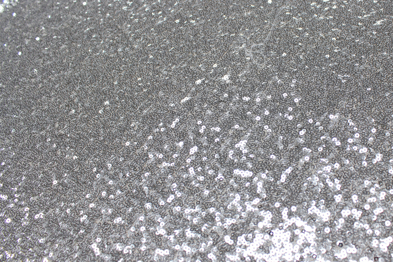 Fabric by the Yard - Glitz Sequins - Silver