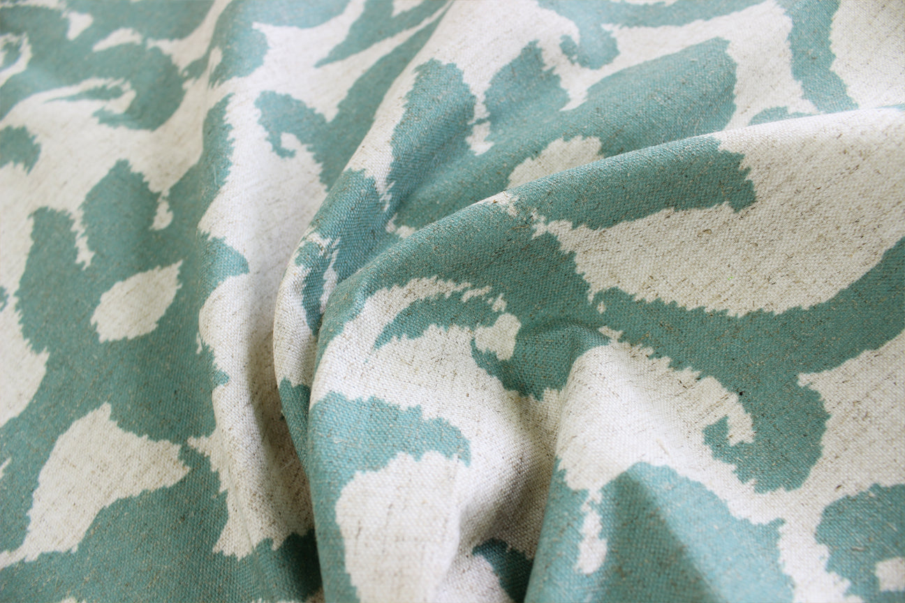 Fabric by the Yard - Ikat - Teal