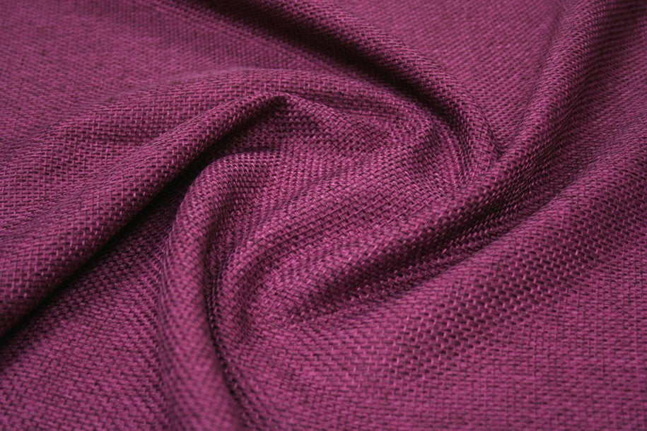 Fabric by the Yard - Jute Linen - Magenta