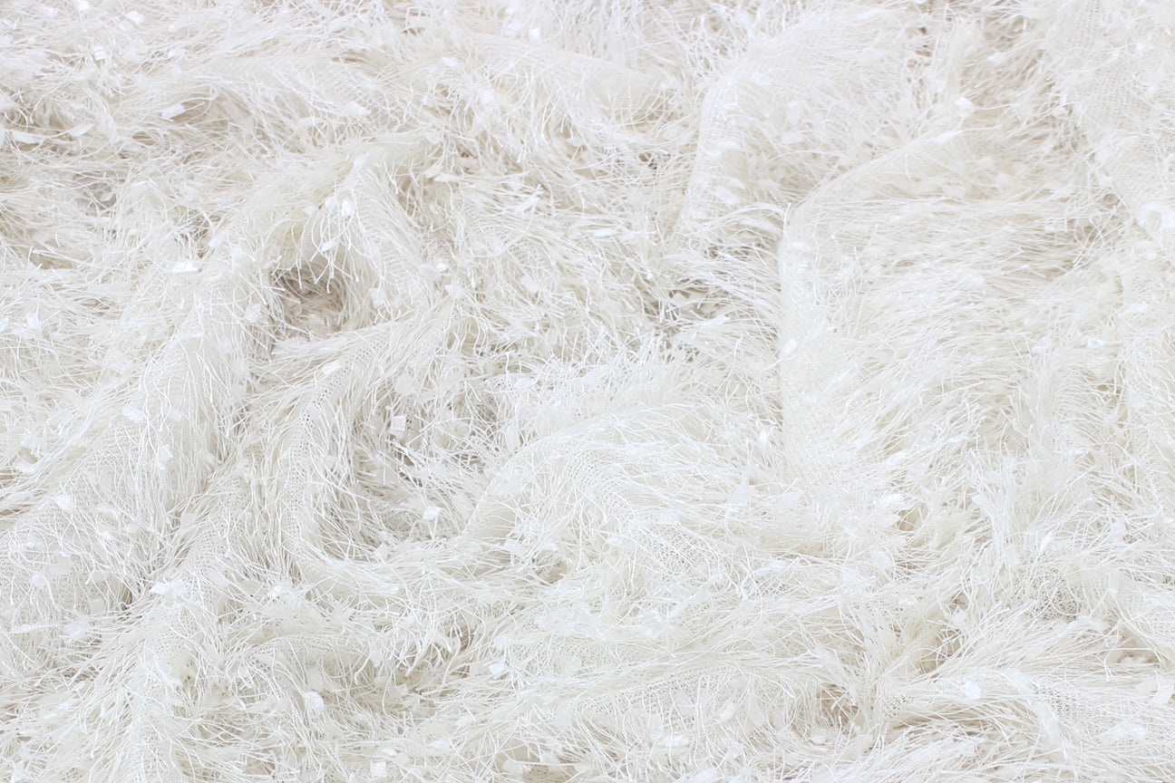 Fabric by the Yard - Minky - Ivory