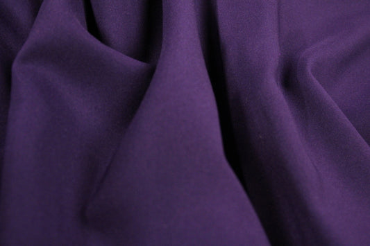 Fabric by the Yard - Polyester Poplin 120" - Plum