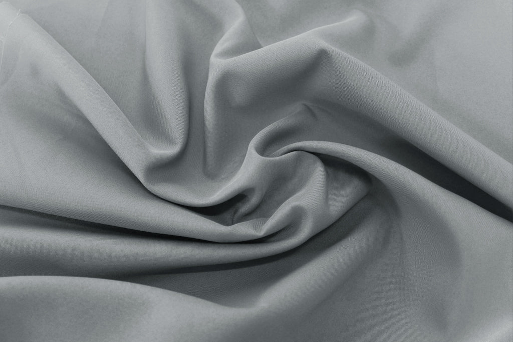 Fabric by the Yard - Polyester Poplin - Grey