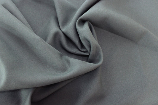 Fabric by the Yard - Polyester Poplin 120" - Charcoal