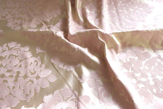 Fabric by the Yard - Regal Jacquard - Blush