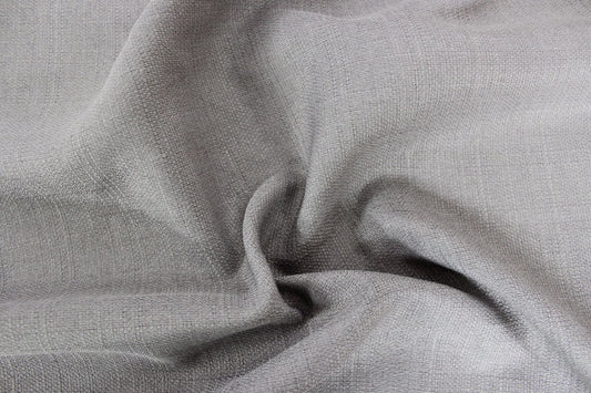 Fabric by the Yard - Rustic Linen - Silver
