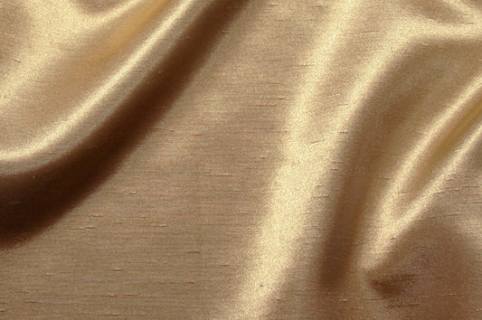 Fabric by the Yard - Shantung Satin - Khaki