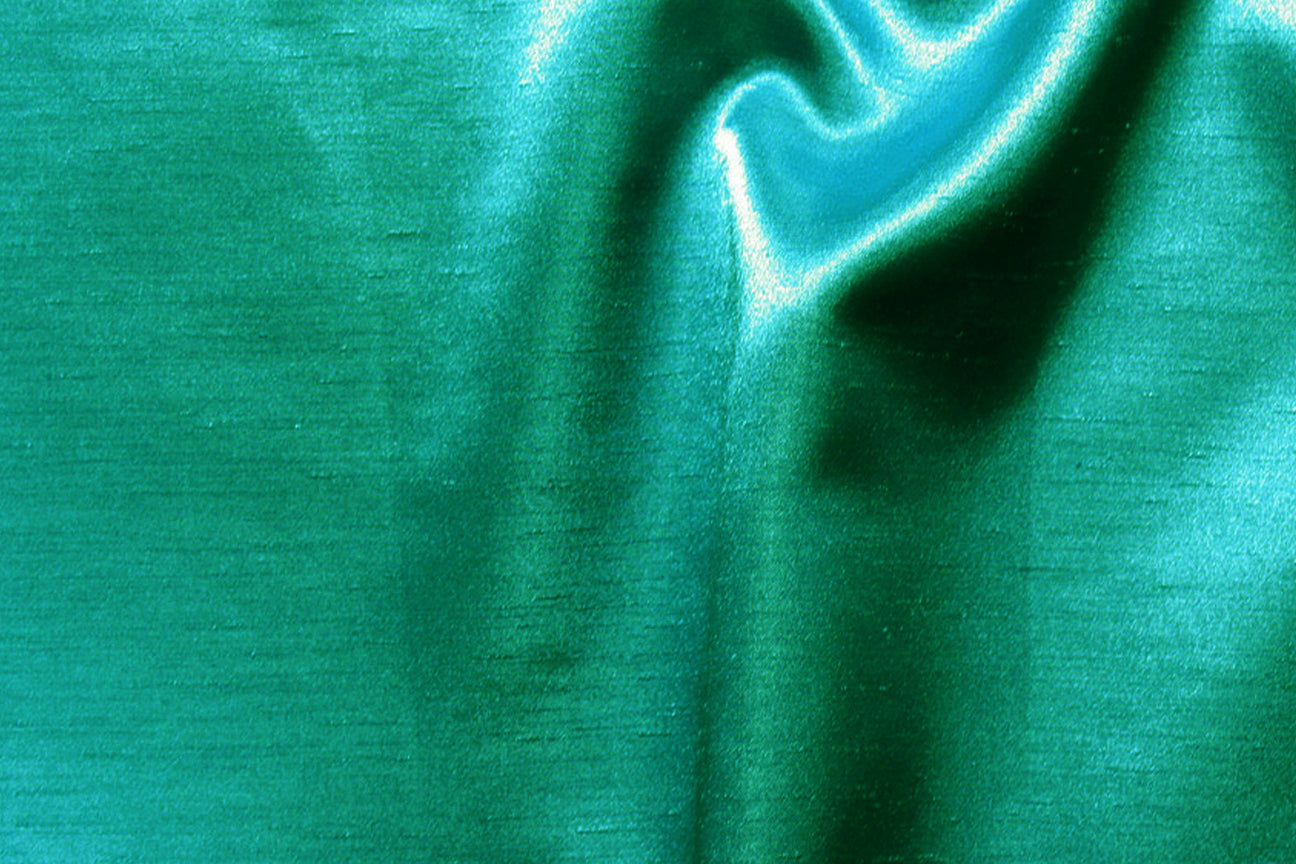 Fabric by the Yard - Shantung - Seafoam