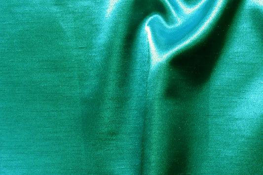Fabric by the Yard - Shantung  - Seafoam