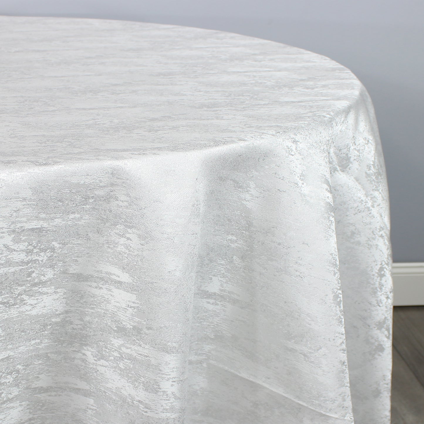 Fabric by the Yard - Stardust - White / Silver